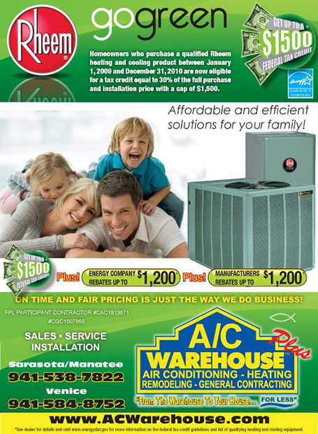 ac warehouse newspaper ad