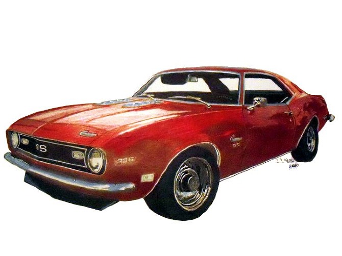 camaro illustration